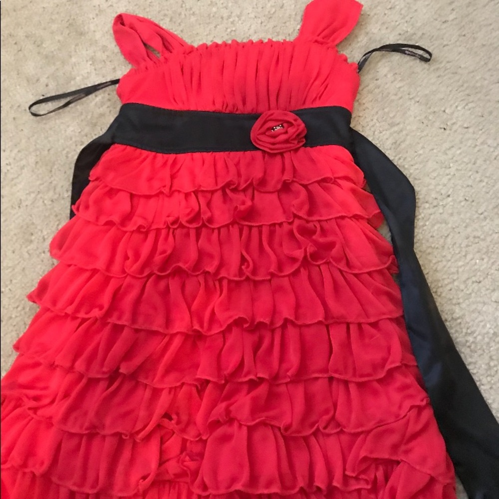 Red dress